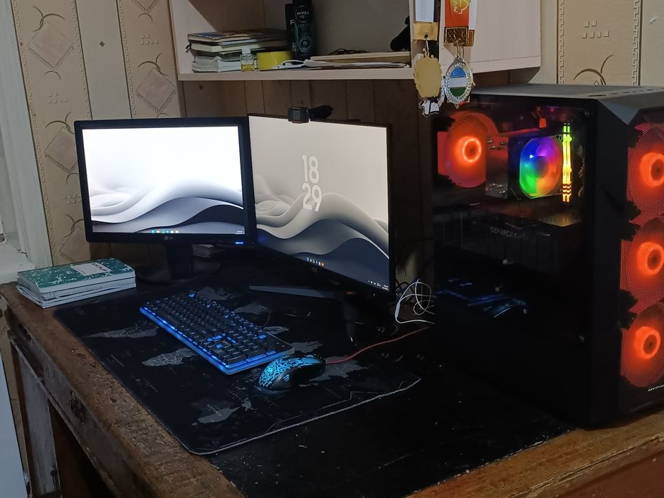 UPGdan yig'ilgan Gaming PC Full Komplekt Narxi kelishiladi