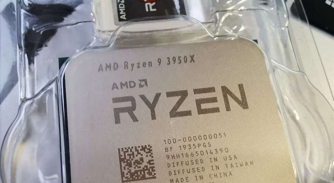 AMD ryzen 3950x.