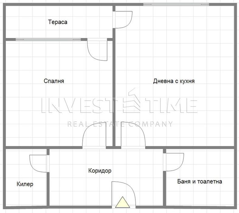 2-стаен в Варна-Лятно кино Тракия, площ 51 кв.м