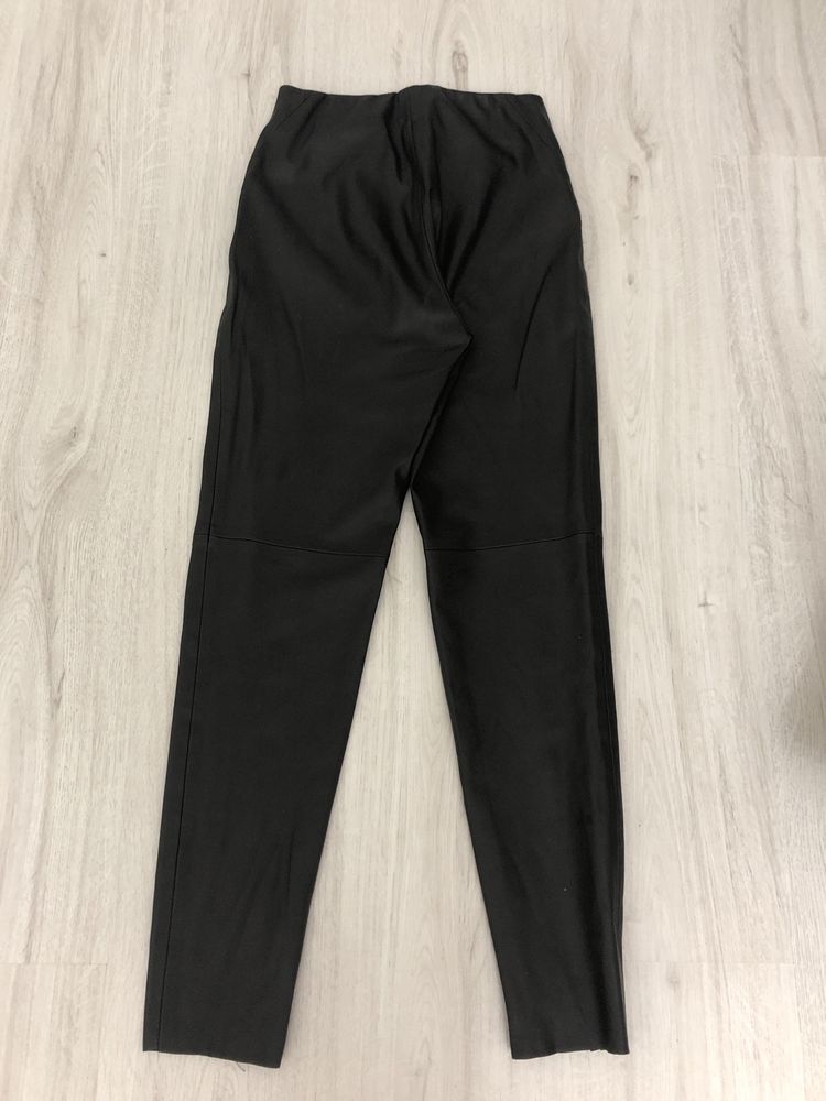 Pantaloni imitație piele Zara XS