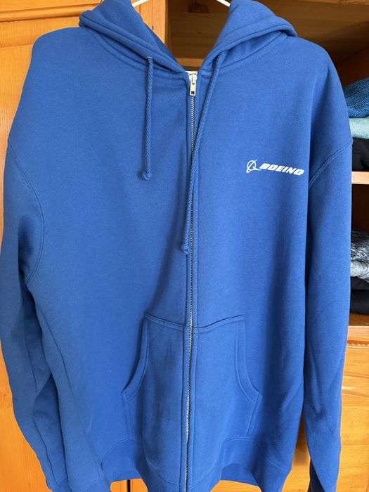 Суичър с цип на Boeing