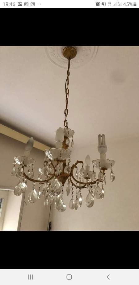 Candelabre Vintage din Bronz