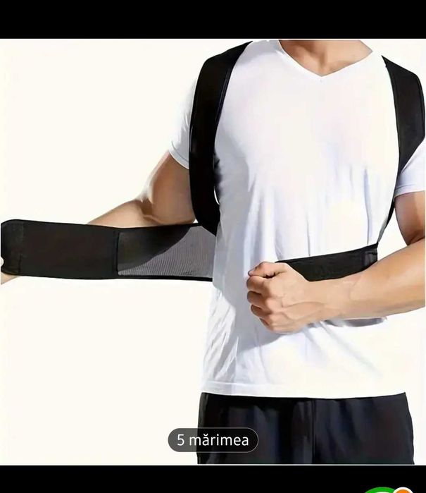 Corector de postură pentru adulți, centura de sustinere a coloanei