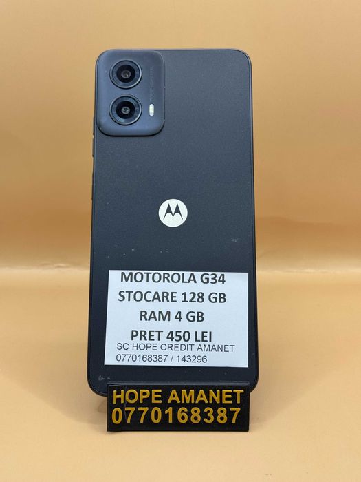 Hope Amanet P4 / MOTO G34 128GB 4 RAM