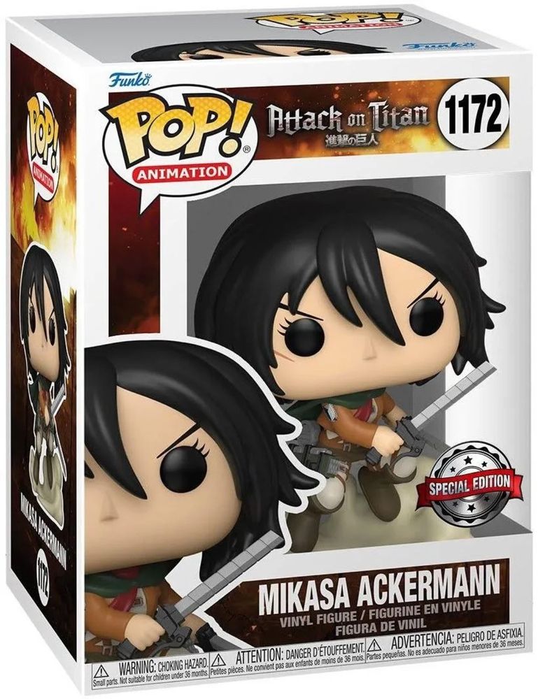 Funko Pop 1172 - Mikasa /Фънко Поп 1172/