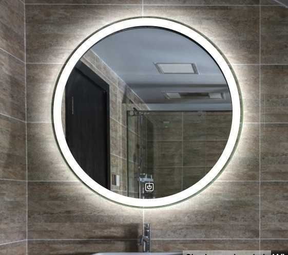 Зеркало для ванной Led Лед Ойна с подогревом и часы ko'zgu тошойна опт