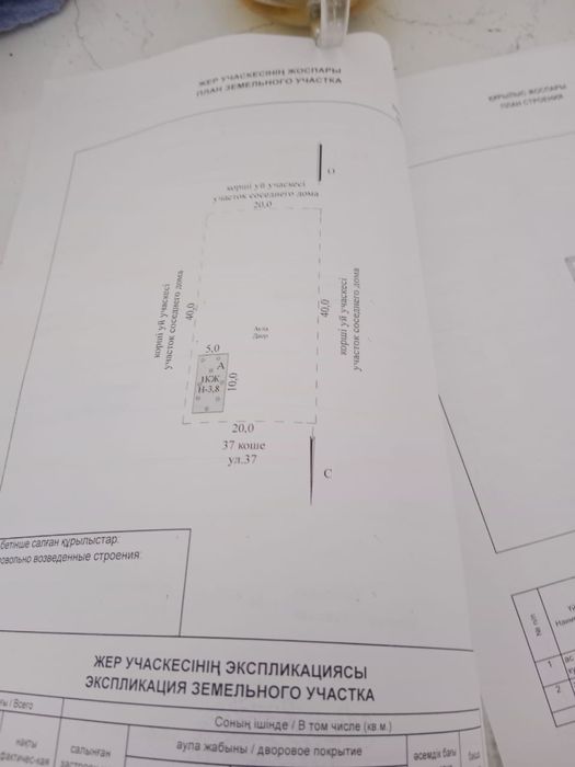 Байтерек -1  Участок сатылады