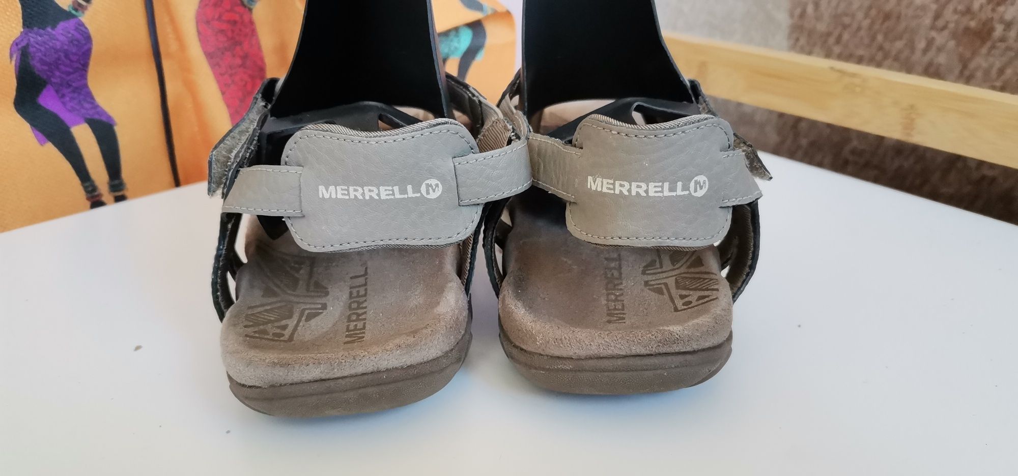 Сандали Merrell 40. 5н. Естествена кожа