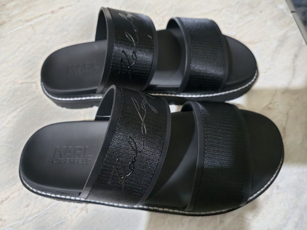 Șlapi Karl Lagerfeld Originali Marimea 44 Noi