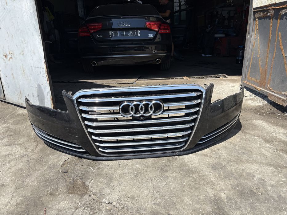 предна броня audi a8 d4