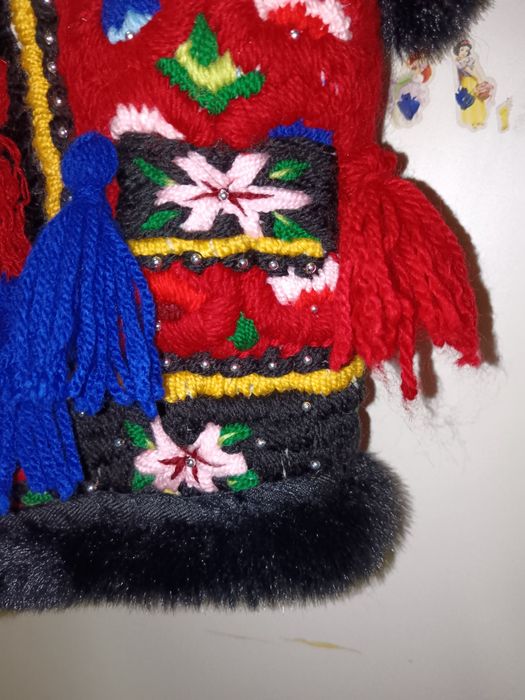 Cojocel tradițional Maramureș pentru fetite