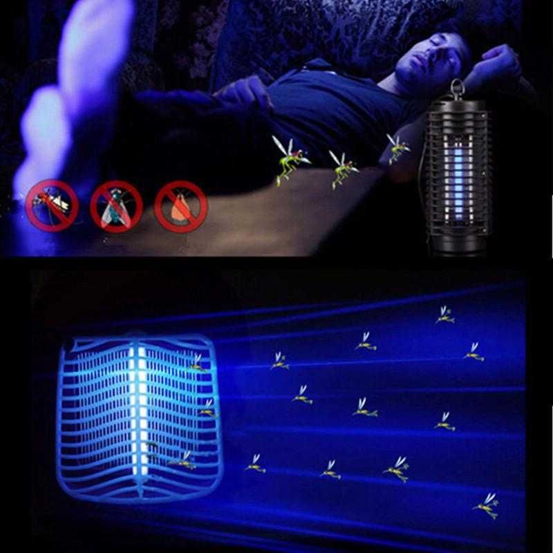 Лампа против комари мухи насекоми - 40кв.м 500V напрежение UV светлина
