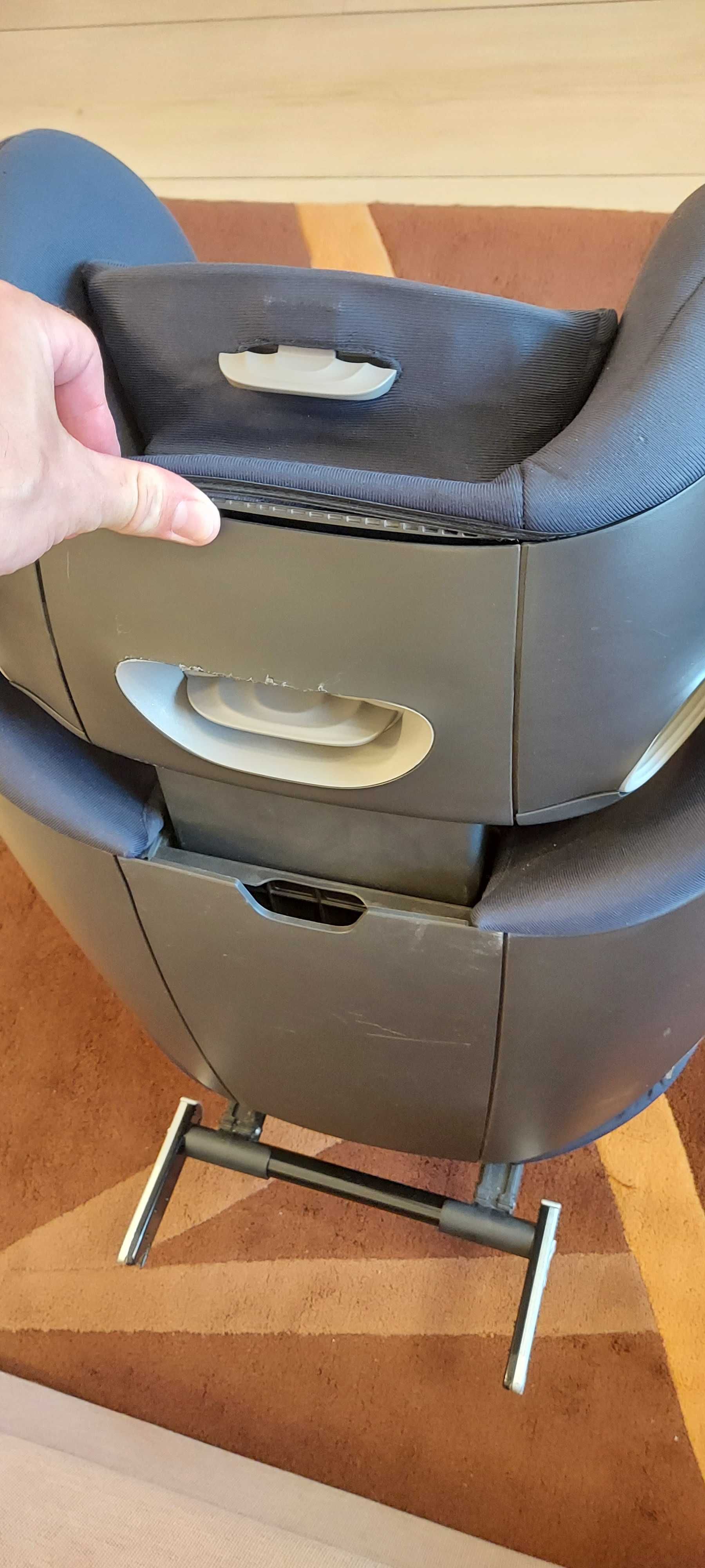 Cybex Стол за кола Solution S i-Fix, цвят Ocean Blue