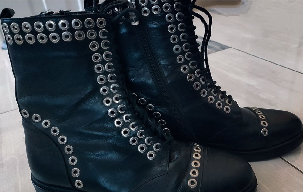 Кубинки Black Leather