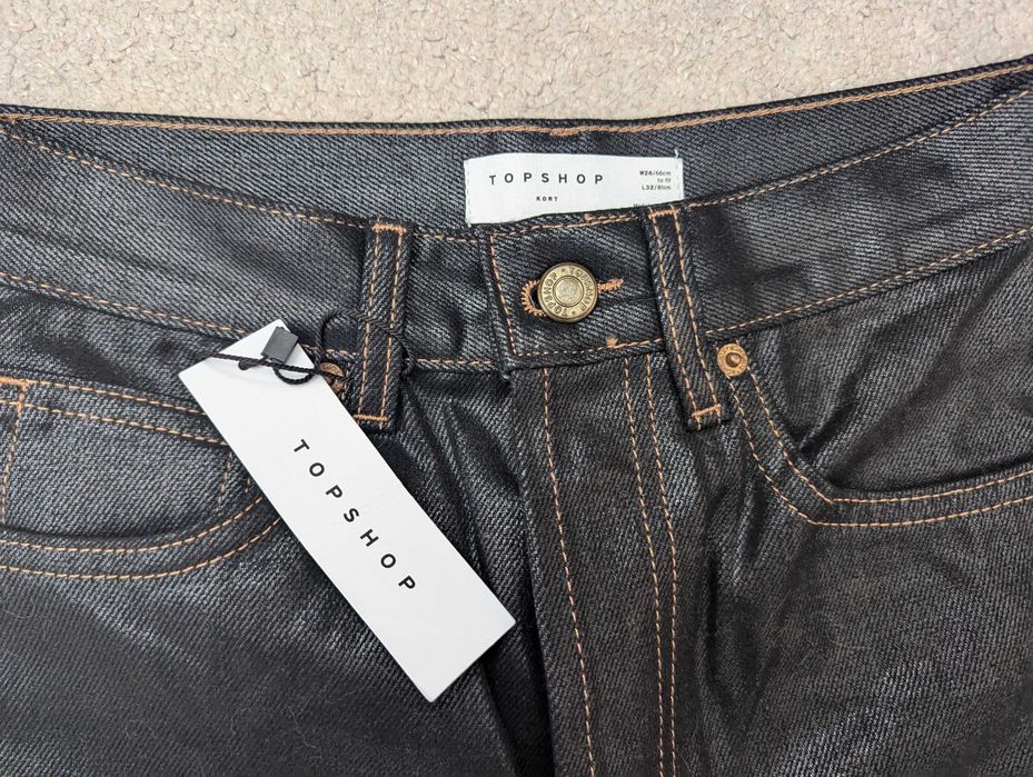 Блестящи дънки Topshop