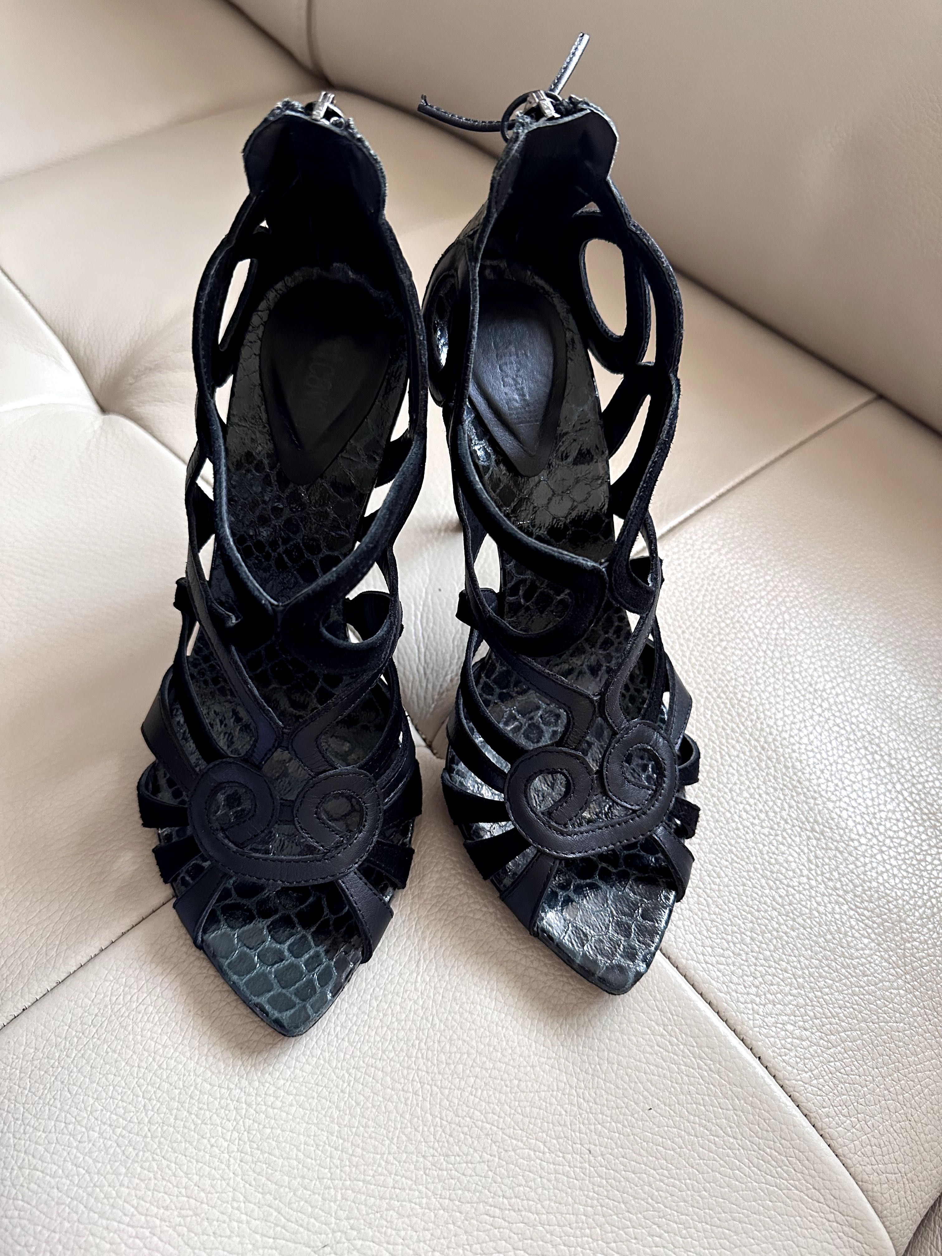 Обувки на висок ток Just Cavalli