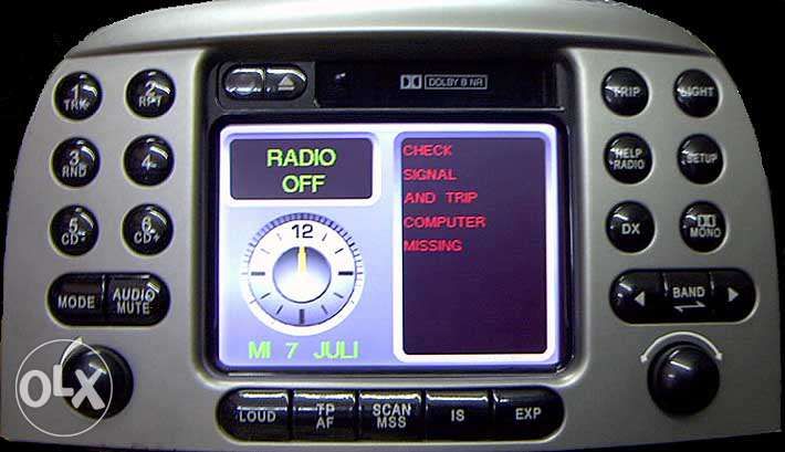 Yatour Smart,Lancia Lybra,Fiat Bravo/Brava 8-pins Grundig Radio