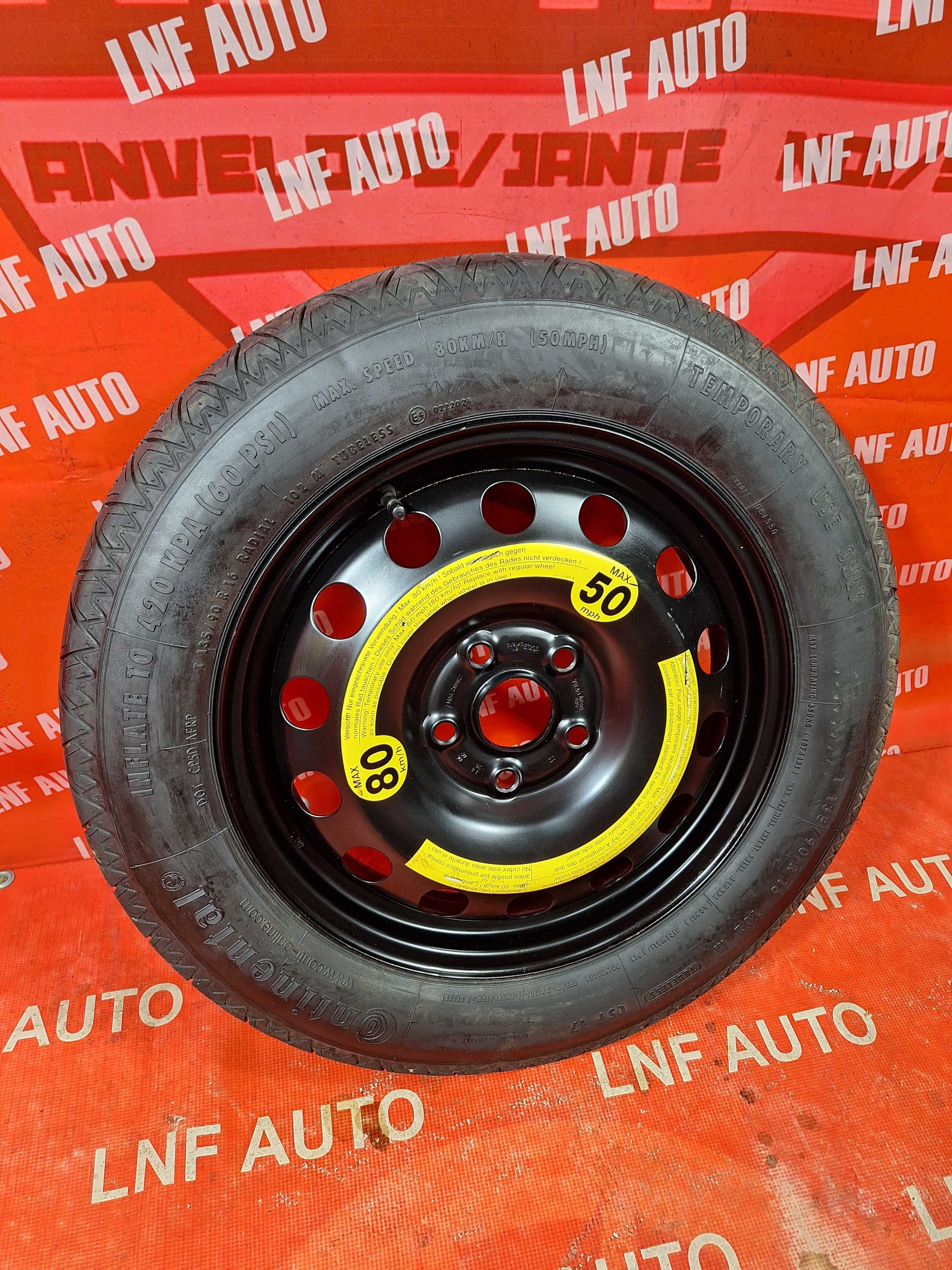 Roata Rezerva 5x112 16'' OE VW Passat Bettle Skoda Superb Karoq SEAT
