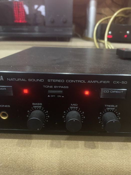 Стерио усилвател YAMAHA CX-50  i звукова карта REGA