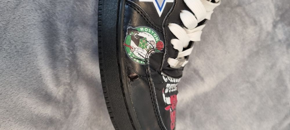 Nike Air force 1 Supreme NBA Black 40