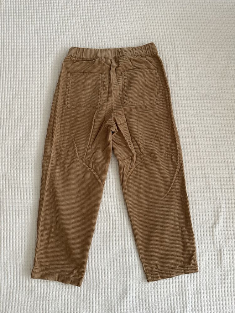 Pantaloni bumbac reiat Zara, mar. 140 (10 ani)