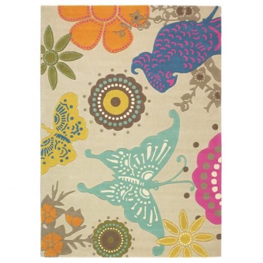 Covor fluture copii 170x240 cm