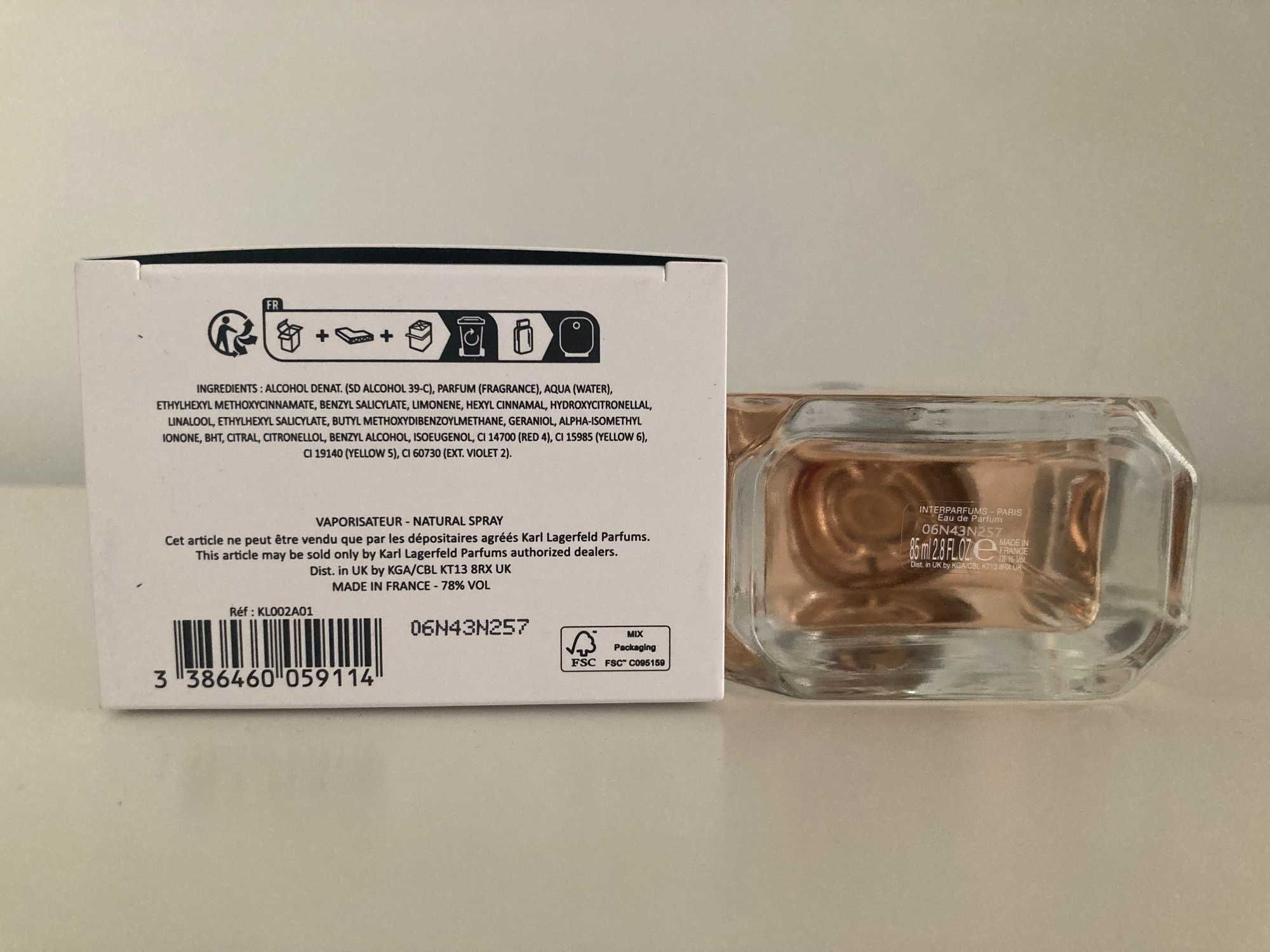 Karl Lagerfeld For Women Парфюмна вода, 85 ml