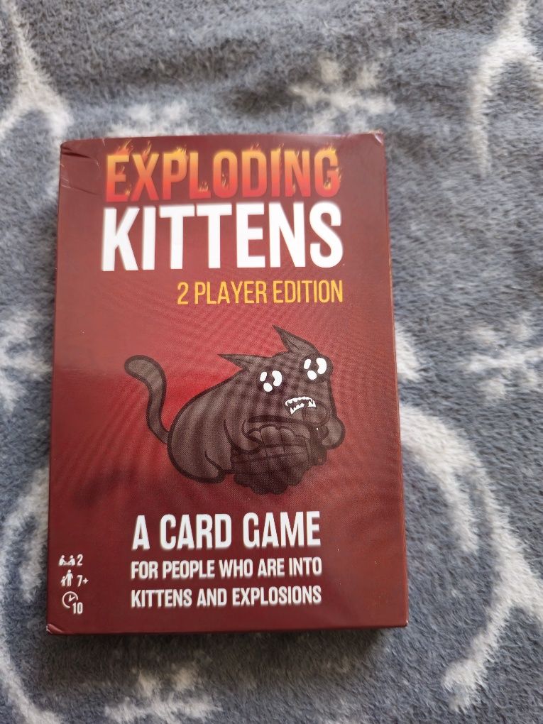 Joc de societate Exploding kittens 2 player edition nou