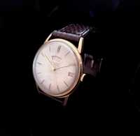 1950's Vintage Swiss Cauny Triomphe мъжки дрес часовник