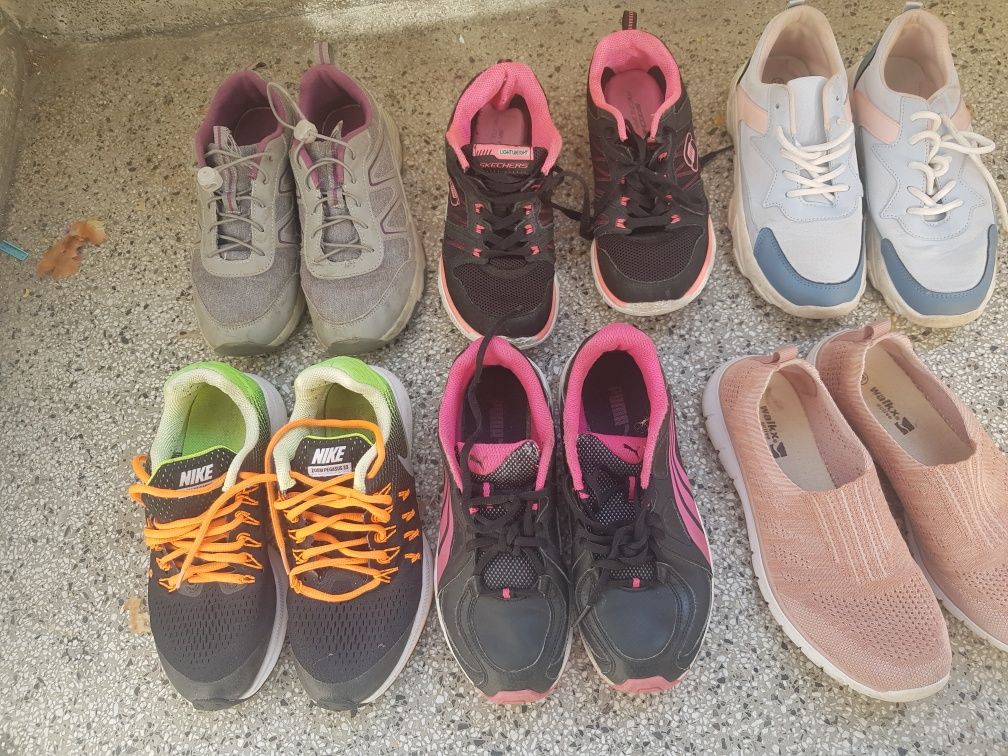 Маратонки за момиче Puma, Skechers, Nike