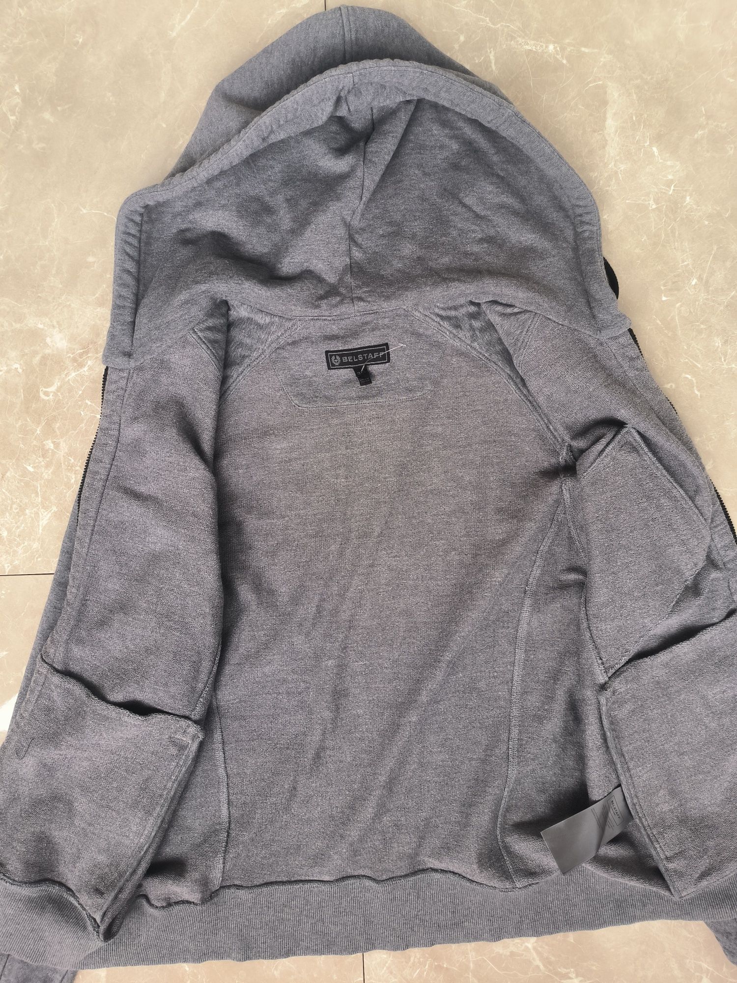 Belstaff Mens Grey Headley Hooded Sweatshirt
Mens Grey Headley Hooded