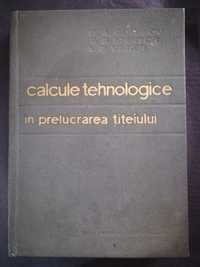 Calcule tehnologice în prelucrarea țițeiului