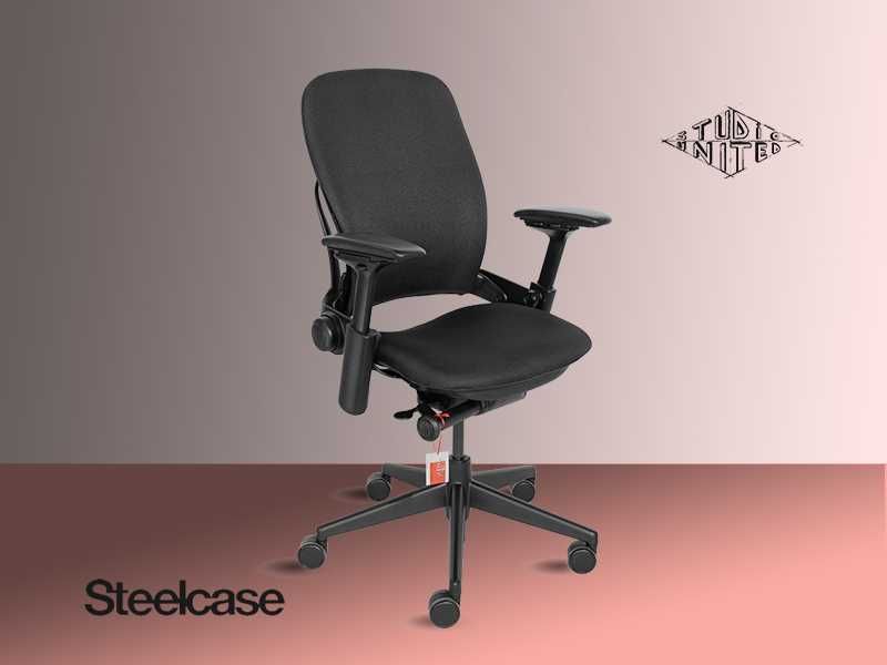 Scaun de birou Steelcase Leap V2 Negru Full refurbished