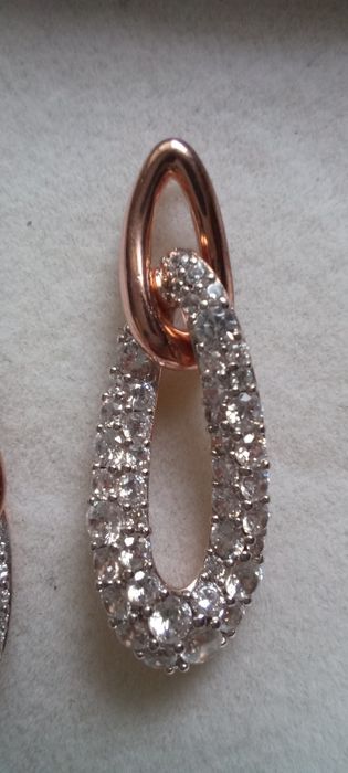 Маркови сребърни обеци и висулка