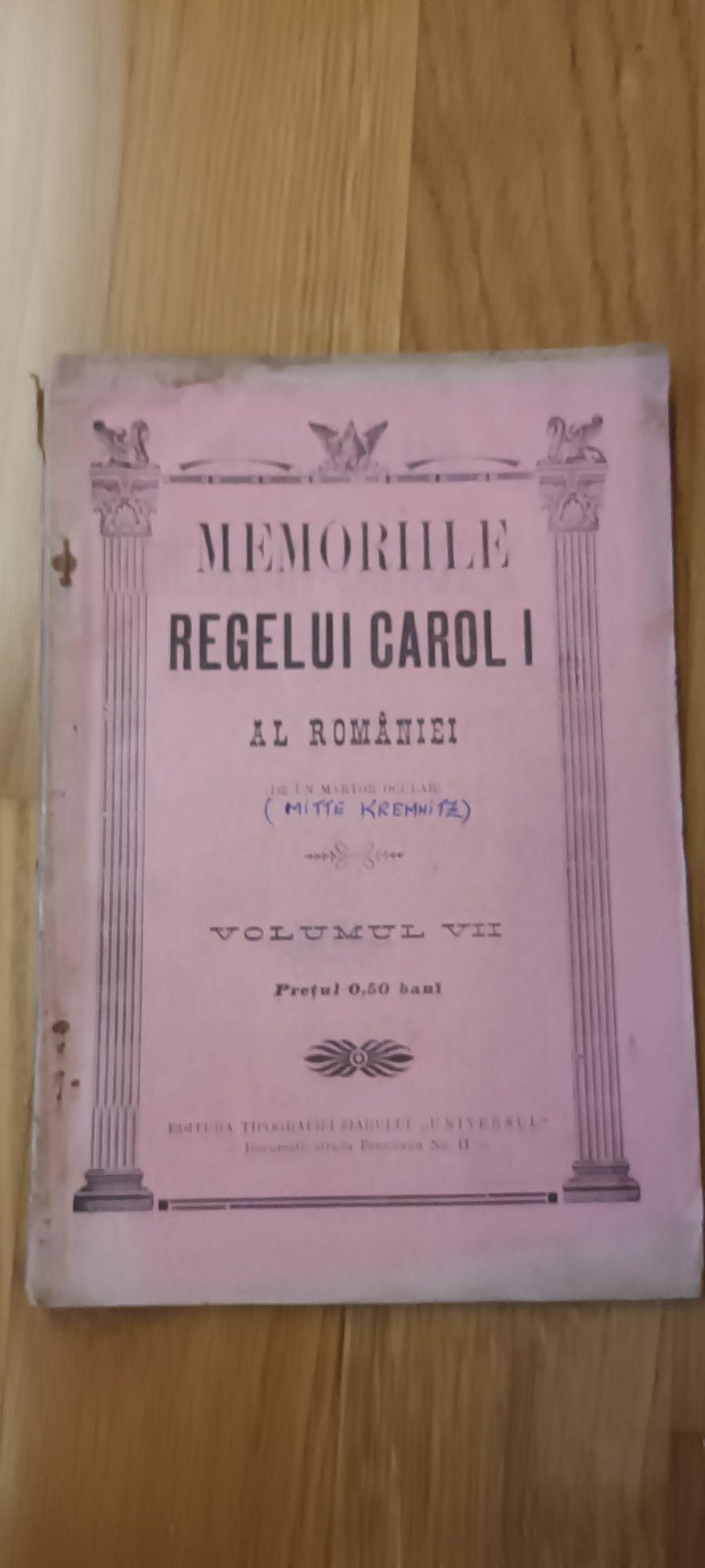 Memoriile Regelui Carol I