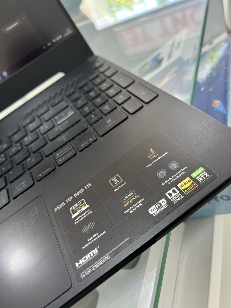 Asus Dash Gaming 512/8 SSD RTX 30-50