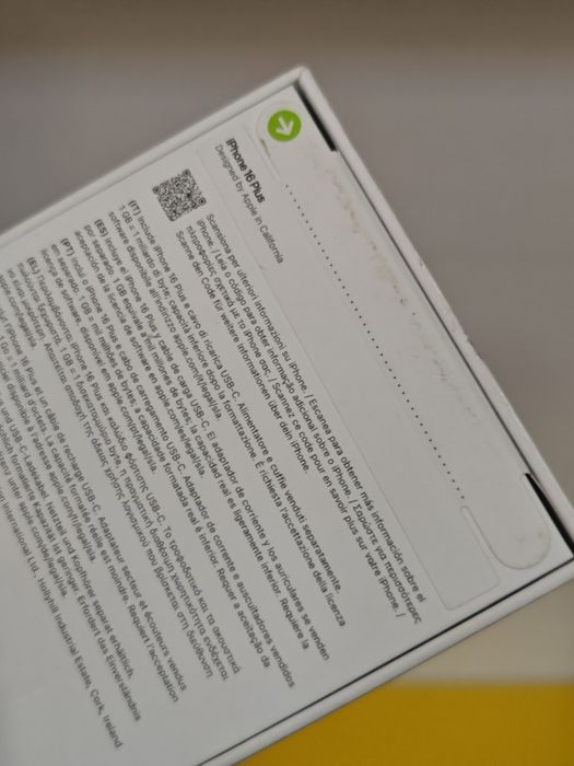 iPhone 16 Plus Ambalaj Sigilat