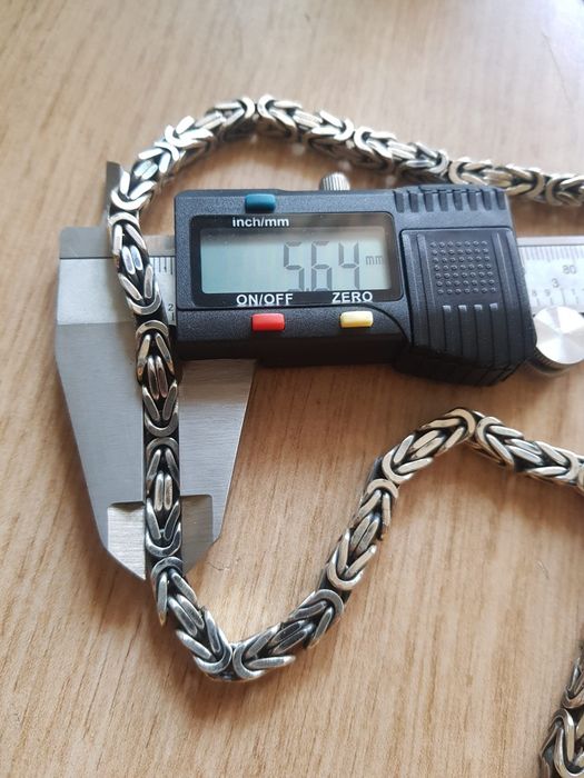 Lanț din argint 925 model bizantin