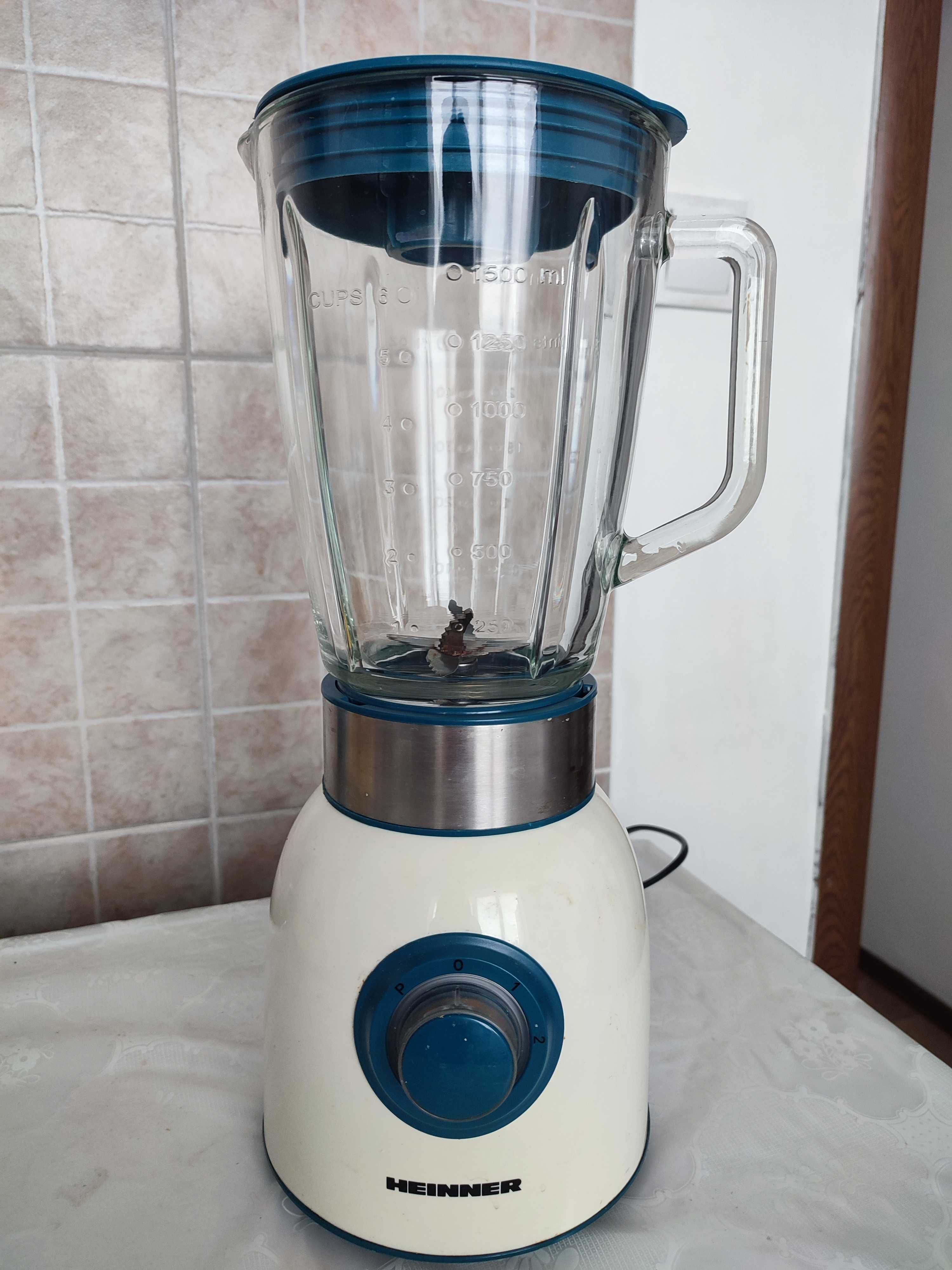 Блендер Heinner Charm 1000W 1.5л, 2 скорости