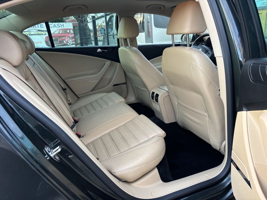 Passat 2.0TDI BMP 2008-11 navi padele RATE dynaudio trapa piele crem