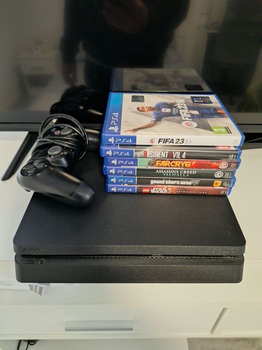 PS 4  PlayStation slim impecabil
