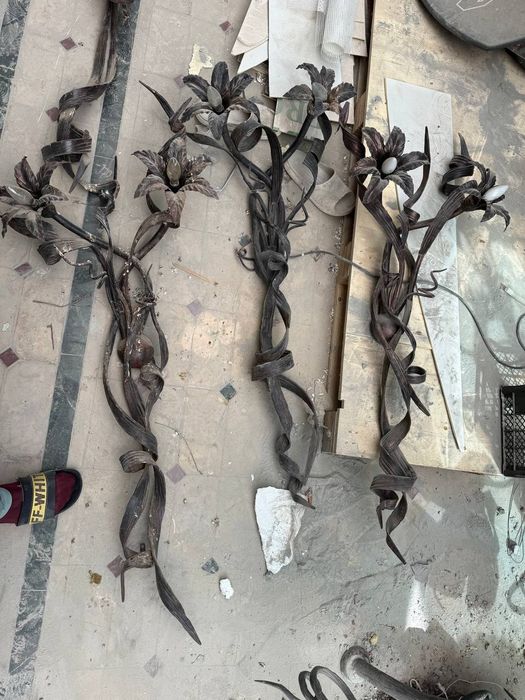 Кованный забор ручной работы