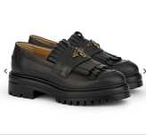Pantofi comozi piele  naturala de dama casual cu accesoriu