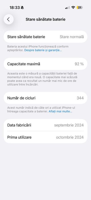 Iphone 16 pro, negru