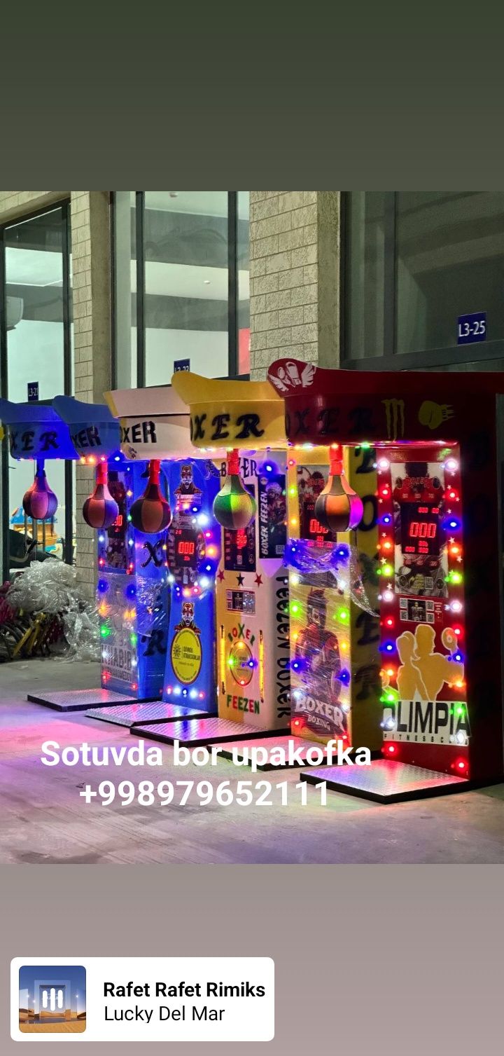 Bokser aparatlarimiz sotuvga chiqti