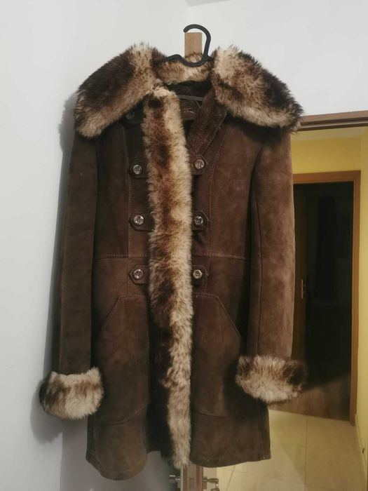 Haină din piele naturală Arnika Echt – Mode in Leder, nouă!