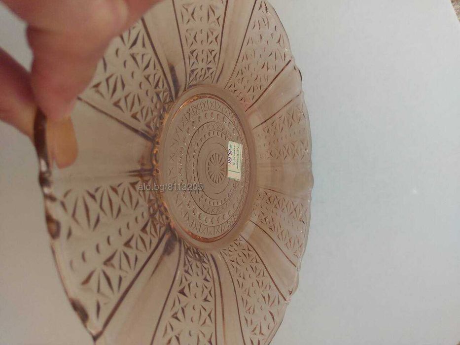 Стъклена чиния, Стъкларен завод В Каларов