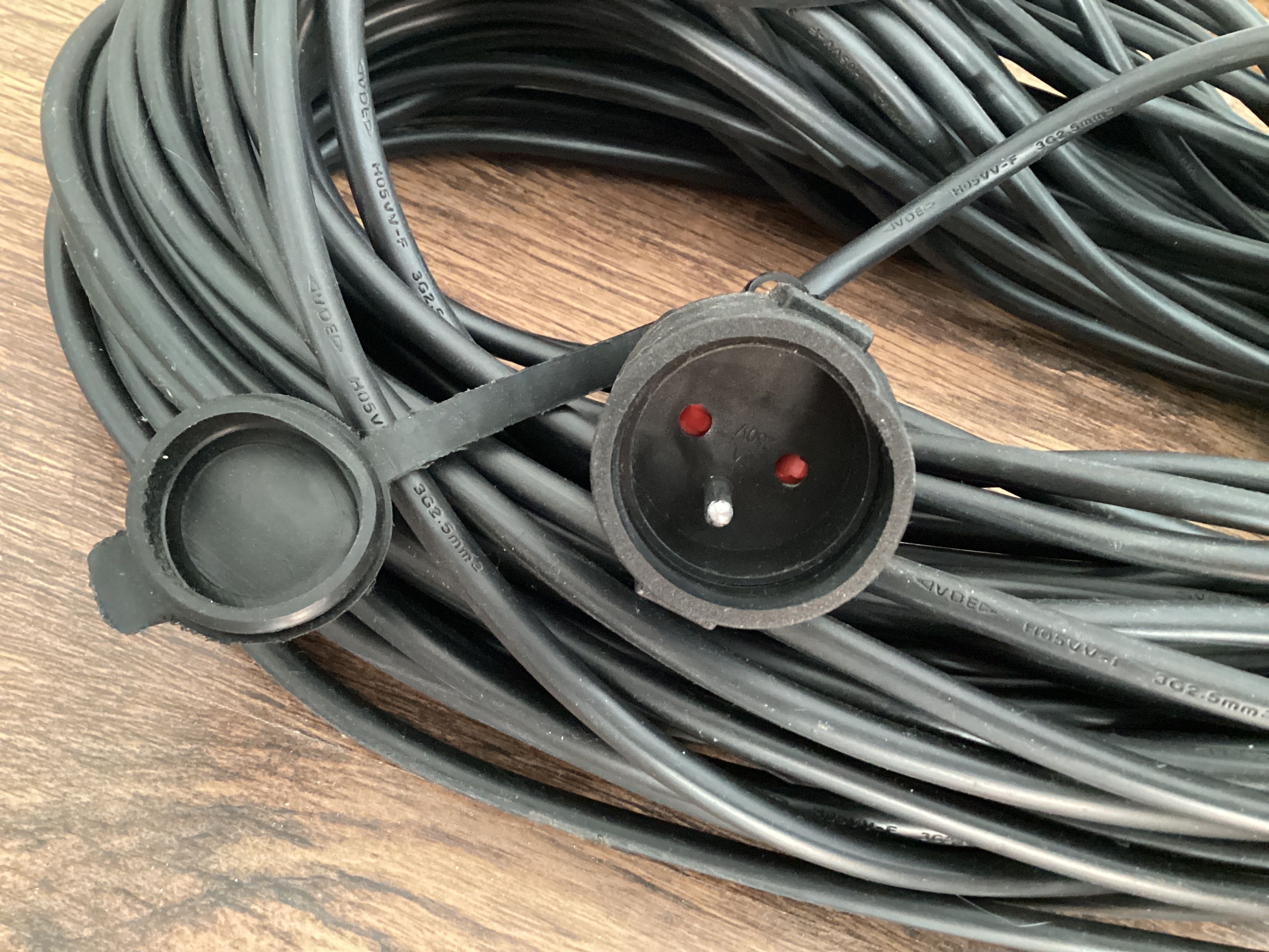 Удължител 40м, 3х2.5мм, IP44, 16A, 230v~50Hz