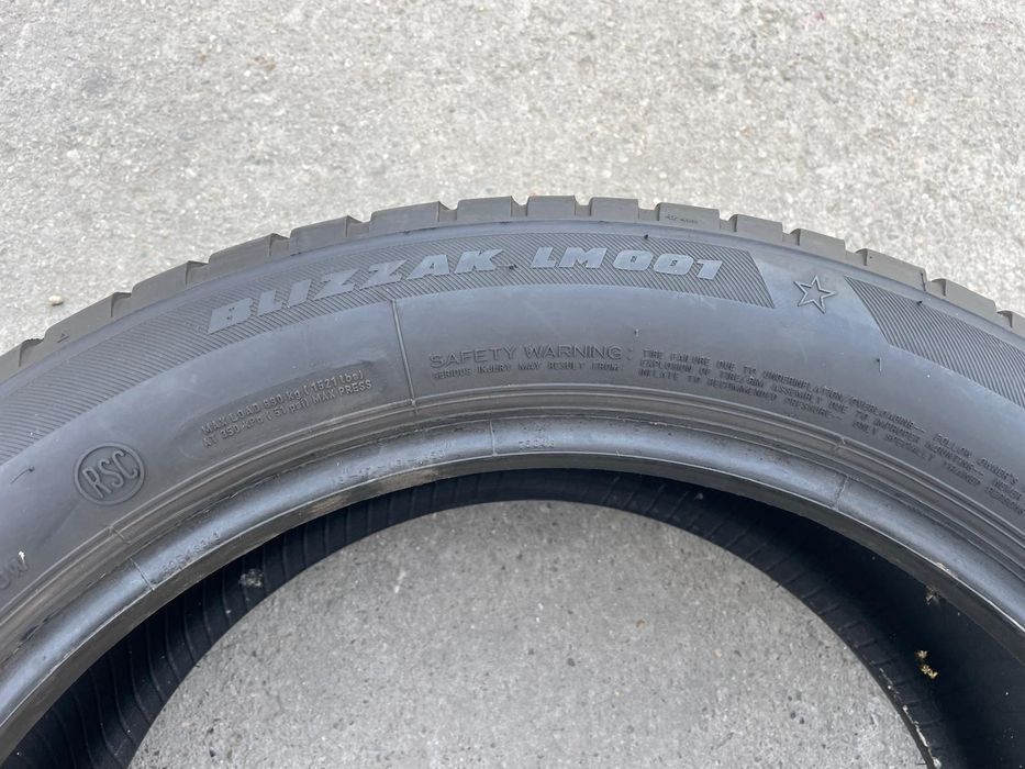 Set anvelope iarna 225 50 18 bridgestone rsc