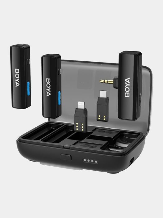 Универсальный двойной беспроводной микрофон Boya Boyalink